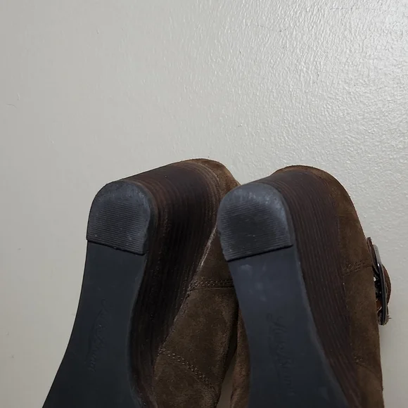Lucky Brand Sumarah Suede Wedge Bootie - Picture 6 of 7